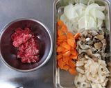 れんこん入り簡単ハヤシライス作り方1写真
