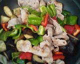 簡単！豚肉と茄子ピーマンの合わせ味噌炒め作り方6写真