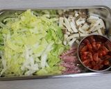 白菜のあったかシーザーサラダ作り方1写真