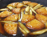 ごぼうと薩摩揚げ の甘辛とろみ炒め煮作り方5写真