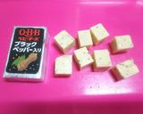 柿とアボカドとチーズのサラダ作り方3写真