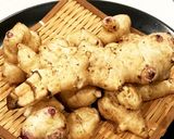 キクイモの素揚げ のり塩 おせちにも作り方1写真