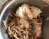 納豆とごぼうサラダのご飯作り方2写真