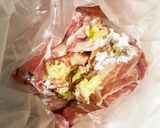 豚バラと白菜のオイスター卵炒め作り方1写真