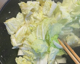 豚バラと白菜のオイスター卵炒め作り方11写真
