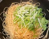 やる気UP！？しらすと水菜のパスタ作り方7写真