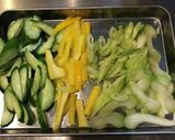 セロリときゅうりのしゃきしゃきサラダ作り方1写真