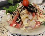 おつまみに♡カニカマのマヨ炙り焼き作り方1写真