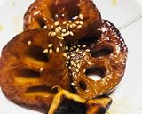 しゃきしゃきレンコンのニンニクバター醤油作り方4写真