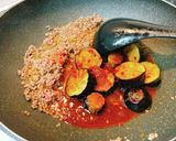 ナスの素揚げでより美味しくなった麻婆茄子作り方5写真