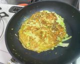 オートミールとキャベツのお好み焼き作り方10写真