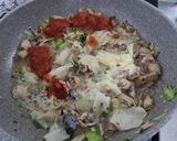 鯖缶で簡単さっぱりトマトパスタ！作り方4写真