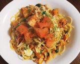 絶品☆モッツァレラとトマトのパスタ作り方5写真