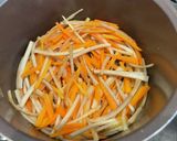炒めるピリ辛バリバリ食感きんぴらごぼう作り方6写真