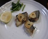 サンマのガーリック焼き作り方4写真