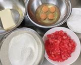フワフワしっとりリンゴパウンドケーキ作り方1写真