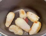 簡単里芋の茗荷味噌焼き作り方2写真