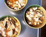 全てレンジ豚こま簡単洋風麻婆豆腐&茄子作り方16写真