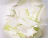 レンジ肉なし根菜ソーススゴだれあんサラダ作り方3写真