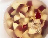レンジ肉なし根菜ソーススゴだれあんサラダ作り方4写真