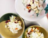 レンジ肉なし根菜ソーススゴだれあんサラダ作り方5写真