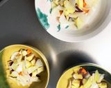 レンジ肉なし根菜ソーススゴだれあんサラダ作り方6写真
