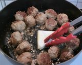 ミートボールのトマトソースパスタ♪作り方7写真