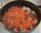 ミートボールのトマトソースパスタ♪作り方9写真