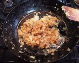 キーマカレーと揚げ茄子作り方2写真