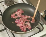 タバスコ好き好きすき焼きトマト丼作り方1写真