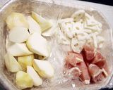 里芋とレンコンと鶏肉の甘辛煮☆作り方2写真