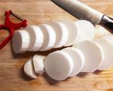 え？イカめし？！お米も食べちゃうイカ大根作り方1写真