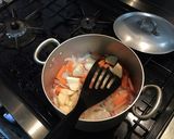ソーセージのスープ作り方3写真