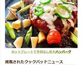 ホットプレートで手間なし巨大ハンバーグ作り方9写真