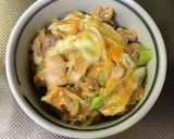 長ねぎ親子丼お弁当にも作り方5写真