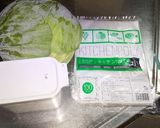 ポリ袋で保管、キャベツの塩もみ漬作り方1写真