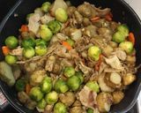 豚バラ肉と菊芋のガーリックホイル焼き作り方7写真