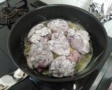 鶏もも肉の赤ワイン煮込み作り方9写真