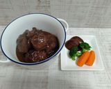 鶏もも肉の赤ワイン煮込み作り方21写真