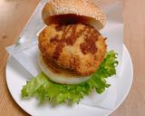椎茸フライバーガー作り方5写真