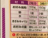 お弁当にミニお好み焼き ついでに作りおき作り方1写真