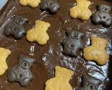 ＊動物ビスケットチョコブラウニー＊作り方5写真