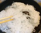 常備菜に。白滝とキノコの明太子炒め作り方2写真