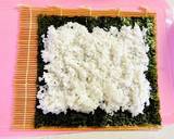 恵方巻き♡お弁当に♡海老フライサラダ巻き作り方9写真