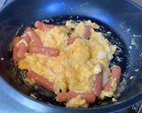お弁当に♡ポークピッツと卵のふわふわ炒め作り方5写真