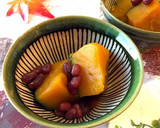 蒸し小豆で簡単　かぼちゃのいとこ煮作り方5写真
