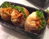 ナポリタンサンド弁当 鹿の園 詰め方作り方3写真