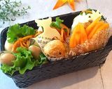 ナポリタンサンド弁当 鹿の園 詰め方作り方9写真