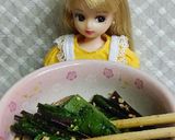 リカちゃん♡リーフチコリーピーナッツ和え作り方8写真