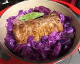 豚ロースと紫キャベツのブレゼ作り方7写真